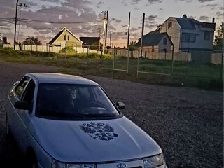 2002 Lada (ВАЗ) 2110, серебристый, 160000 рублей, вид 3