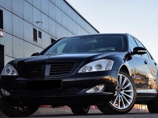 2008 Mercedes-Benz S-Класс 320 V (W221), чёрный, 1250000 рублей, вид 5