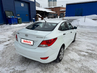 2012 Hyundai Solaris I, белый, 790000 рублей, вид 3