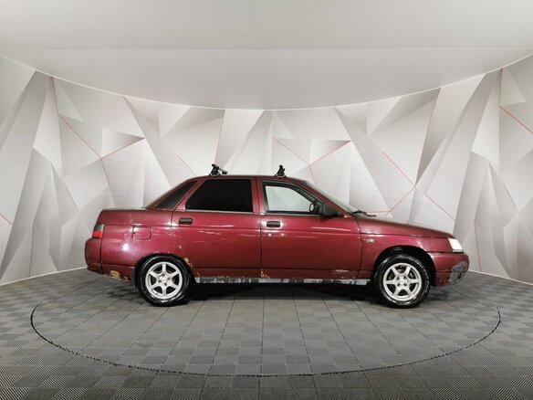 2005 Lada (ВАЗ) 2110, красный, 95000 рублей - вид 5