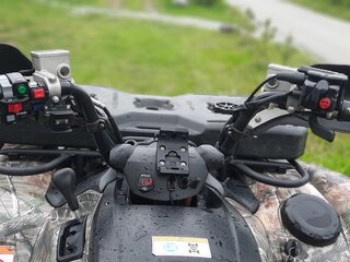 2014 Yamaha Grizzly 700, зелёный, 850000 рублей, вид 5