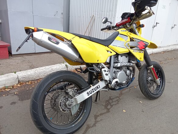 2001 Suzuki DR-Z 400, жёлтый, 460000 рублей