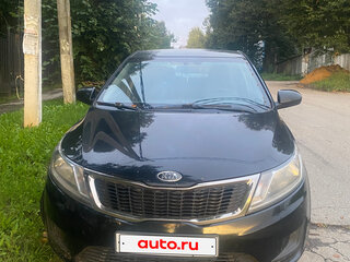 2011 Kia Rio III, чёрный, 800000 рублей, вид 1