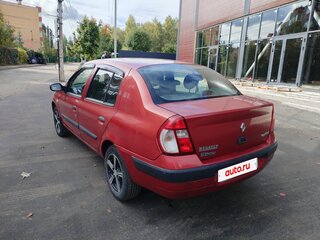 2004 Renault Symbol I Рестайлинг, красный, 230000 рублей, вид 5