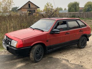 1992 Lada (ВАЗ) 21096, красный, 98000 рублей, вид 2