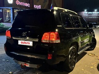 2011 Toyota Land Cruiser 200 Series, чёрный, 3700000 рублей, вид 3