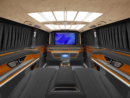 2026 Mercedes-Benz V-Класс Extra Long 300 d экстра длинный III (W447) Рестайлинг 2, чёрный, 47600000 рублей, вид 3