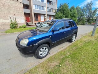 2005 Hyundai Tucson I, синий, 560000 рублей, вид 2