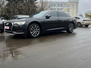 2021 Audi A6 45 TFSI V (C8), чёрный, 3800000 рублей, вид 5