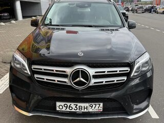 2017 Mercedes-Benz GLS 350 d I (X166), чёрный, 4690000 рублей, вид 1