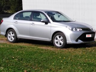 2015 Toyota Corolla Axio XI (E160, E170, E180), серебристый, 1296000 рублей, вид 3