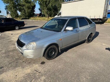 2009 Lada (ВАЗ) Priora I, серебристый, 165000 рублей, вид 1