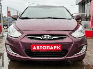 2012 Hyundai Solaris I, фиолетовый, 719000 рублей, вид 2