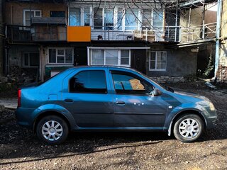 2010 Renault Logan I Рестайлинг, синий, 400000 рублей, вид 3