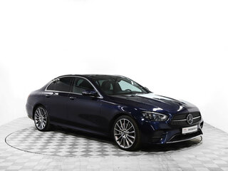 2020 Mercedes-Benz E-Класс 350 V (W213, S213, C238) Рестайлинг, синий, 4649000 рублей, вид 3