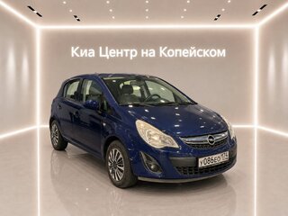 2012 Opel Corsa D Рестайлинг II, синий, 545000 рублей, вид 1