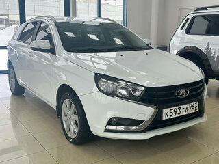 2021 Lada (ВАЗ) Vesta SW I, белый, 1020000 рублей, вид 3