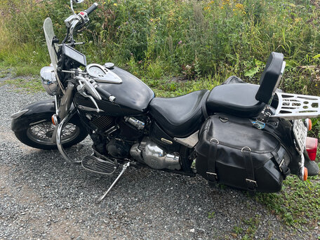 2001 Yamaha XVS400 Drag Star, чёрный, 380000 рублей, вид 2