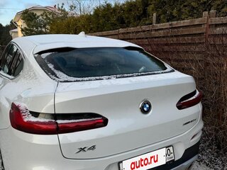 2020 BMW X4 20d II (G02), белый, 4800000 рублей, вид 4