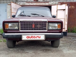 2007 Lada (ВАЗ) 2107, пурпурный, 150000 рублей, вид 3