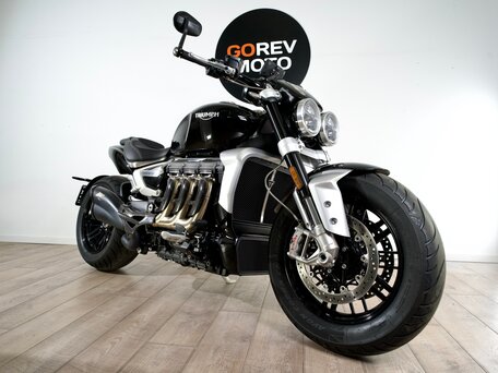 2023 Triumph Rocket III, чёрный, 2780000 рублей, вид 5