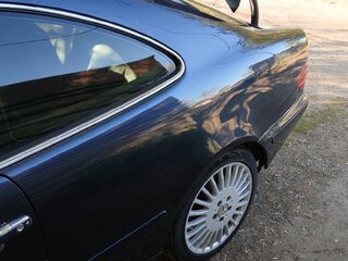 2000 Mercedes-Benz CLK-Класс 200 I (W208) Рестайлинг, синий, 500000 рублей, вид 5