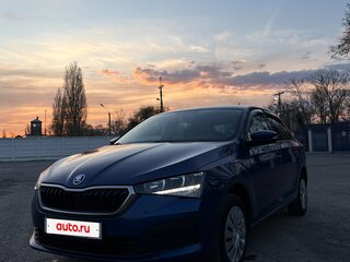 2021 Skoda Rapid II, синий, 1460000 рублей, вид 3
