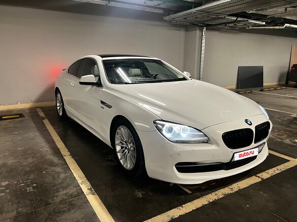 2011 BMW 6 серии 650i xDrive III (F06/F13/F12), белый, 1850000 рублей