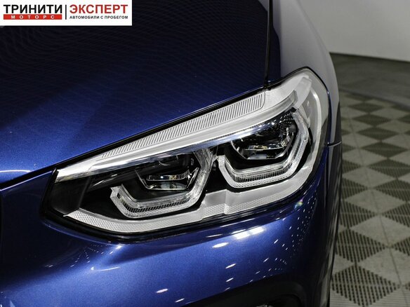2018 BMW X4 20i II (G02), синий, 3895000 рублей - вид 8