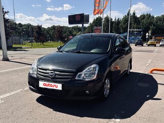 2014 Nissan Almera III (G15), чёрный, 950000 рублей, вид 1