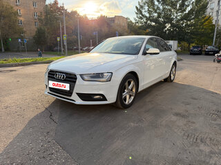 2013 Audi A4 IV (B8) Рестайлинг, белый, 999000 рублей, вид 1