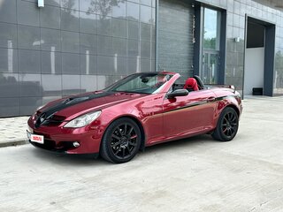 2006 Mercedes-Benz SLK-Класс 280 II (R171), пурпурный, 1990000 рублей, вид 3