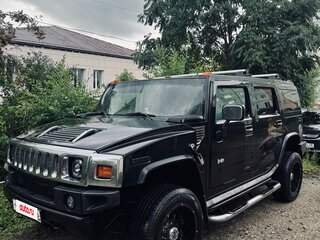 2005 Hummer H2 I, чёрный, 2100000 рублей, вид 1