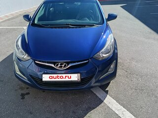 2015 Hyundai Elantra V (MD) Рестайлинг, синий, 1040000 рублей, вид 1