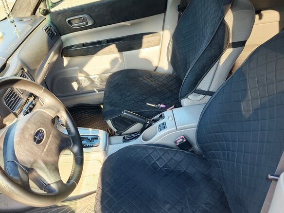 2003 Subaru Forester II, чёрный, 999999 рублей - вид 14