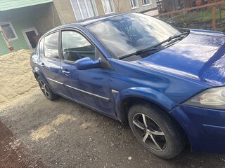 2007 Renault Megane II Рестайлинг, синий, 180000 рублей, вид 2