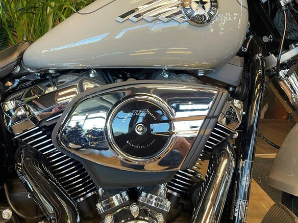 2025 Harley-Davidson Fat Boy, серебристый, 3850000 рублей - вид 9