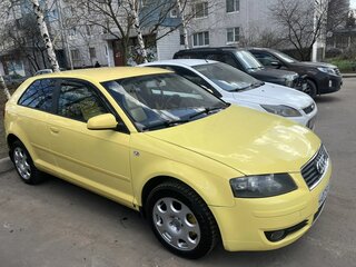 2003 Audi A3 II (8P), жёлтый, 650000 рублей, вид 3