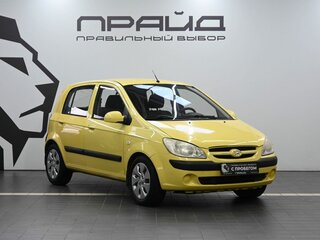 2008 Hyundai Getz I Рестайлинг, жёлтый, 589900 рублей, вид 5
