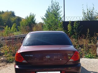 2008 Kia Spectra I Рестайлинг 2, красный, 340000 рублей, вид 5