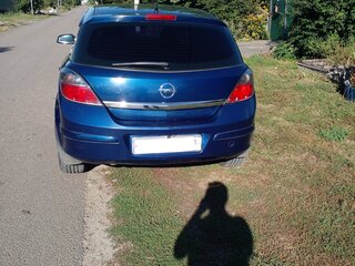 2009 Opel Astra H Рестайлинг, синий, 400000 рублей, вид 4