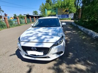 2018 Mazda 3 III (BM) Рестайлинг, белый, 1500000 рублей, вид 1