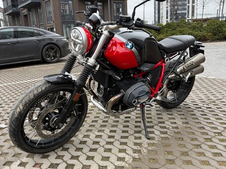2021 BMW R Nine T Scrambler, красный, 1700000 рублей, вид 3