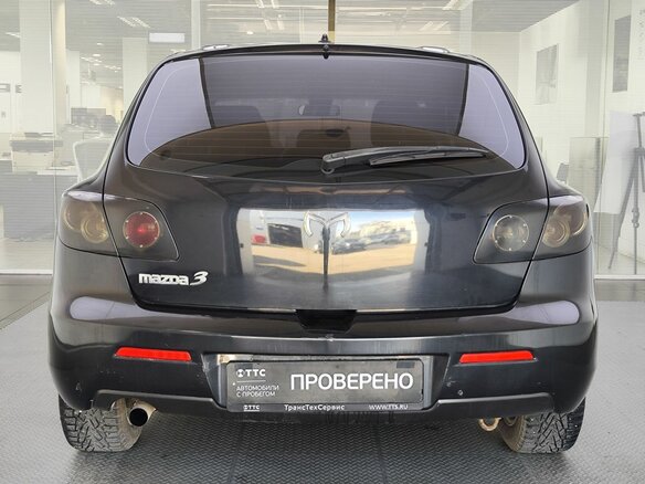 2007 Mazda 3 I (BK) Рестайлинг, чёрный, 480000 рублей - вид 5
