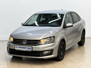 2018 Volkswagen Polo V Рестайлинг, серебристый, 1080000 рублей, вид 1