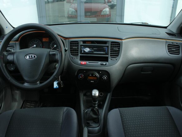 2007 Kia Rio II, красный, 530000 рублей - вид 14