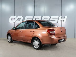 2014 Lada (ВАЗ) Granta I, оранжевый, 549000 рублей, вид 2