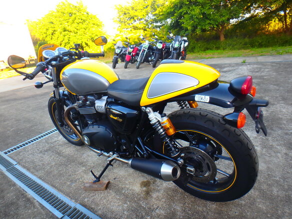 2017 Triumph Street Cup, жёлтый, 750000 рублей - вид 8