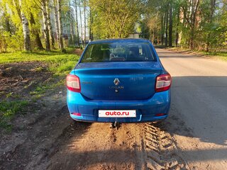 2016 Renault Logan II, синий, 620000 рублей, вид 3