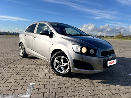 2012 Chevrolet Aveo II, серый, 630000 рублей, вид 1